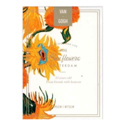 Van Gogh Sunflowers Borderless Carti de Joc