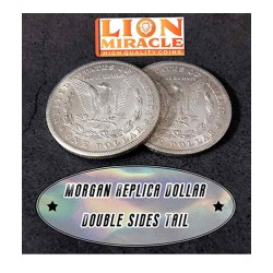 Morgan Replica Dollar Double Sided Tail by Lion Miracle