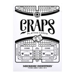 Craps Carti de Joc by Mechanic Industries