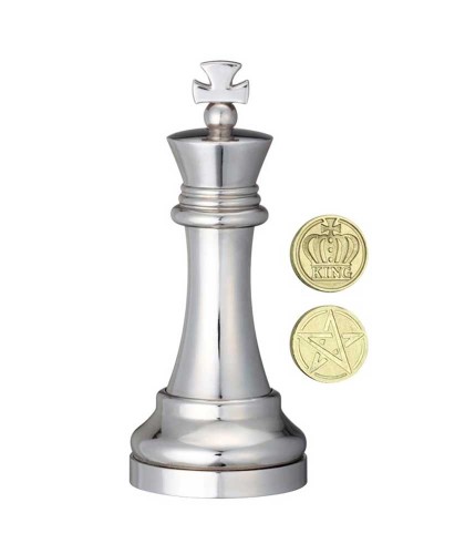 Puzzle Chess King - Silver