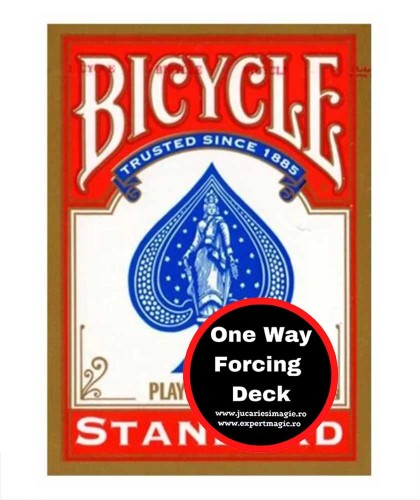 Bicycle One way forcing deck - Red