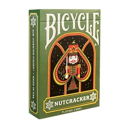 Bicycle Nutcracker Green Carti de Joc