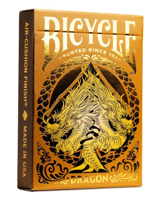 Bicycle Gold Dragon Playing Cards