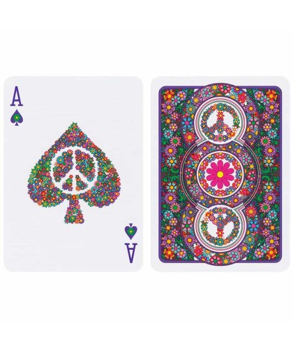 Bicycle Peace & Love playing cards