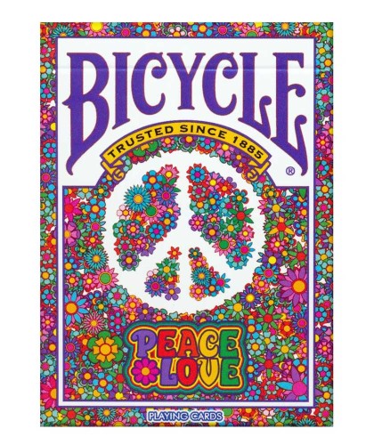 Bicycle Peace & Love playing cards