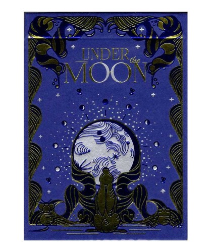 Under the Moon Midnight Blue Jocu Playing Cards