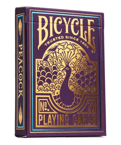 Bicycle Peacock Purple Carti de Joc