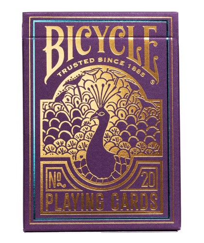 Bicycle Peacock Purple Carti de Joc