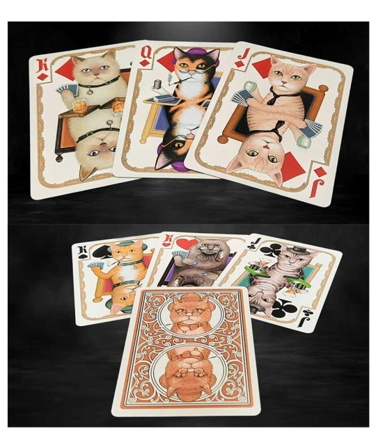 Bicycle Poker Cats V2 Carti de Joc