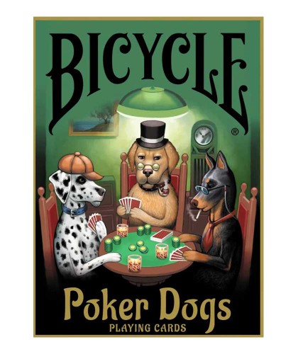 Bicycle Poker Dogs V2 Carti de Joc