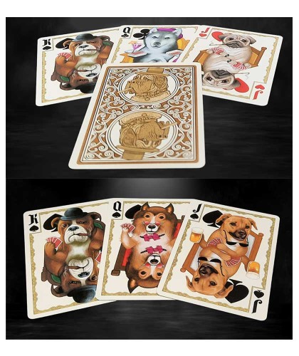 Bicycle Poker Dogs V2 Carti de Joc