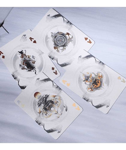 Martial Arts Sky Playing Cards by King Star