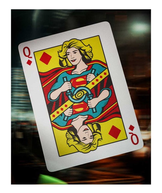 Superman Playing Cards by theory11