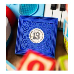 Alphabet Blocks Blue Playing Cards - Carti de Joc