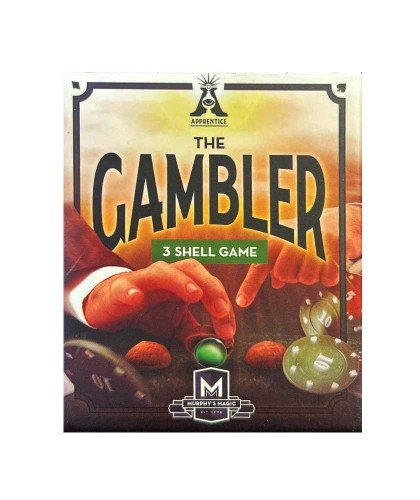 THE GAMBLER THREE SHELL GAME by Apprentice Magic