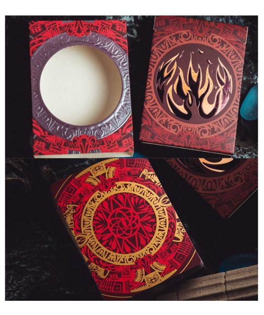 Atlantis Fire Playing Cards