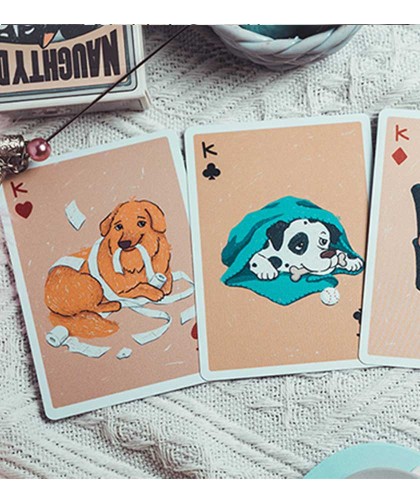 Naughty Dog Playing Cards