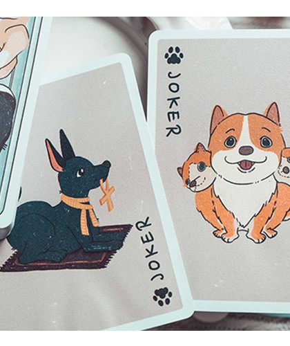 Naughty Dog Playing Cards