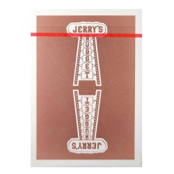 Jerrys Nugget Monotone Rose Gold Playing Cards