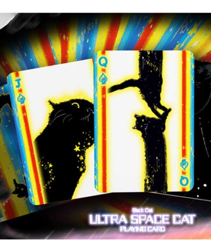 Space Cat V2 Playing Cards by King Star