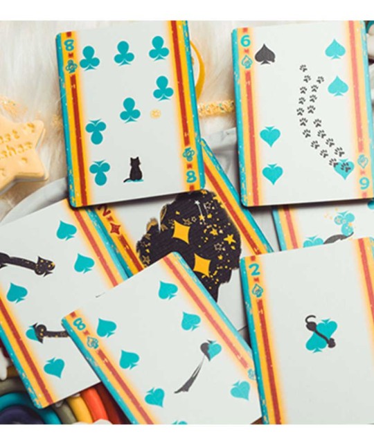 Space Cat V2 Playing Cards by King Star