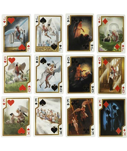 Limited Gilded Bicycle Cupid Numbered Seal Playing Cards