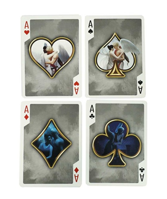 Limited Gilded Bicycle Cupid Numbered Seal Playing Cards