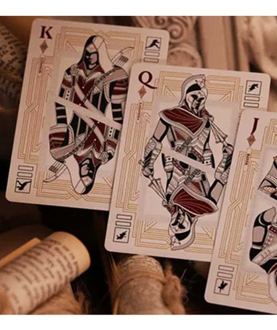 Assassins Creed Legacy Hidden Blade White Playing Cards