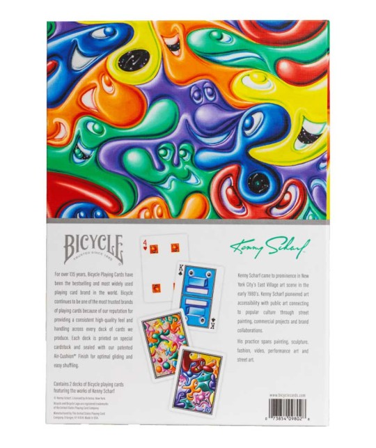 Bicycle Artist Series Playing Cards: KENNY SCHARF