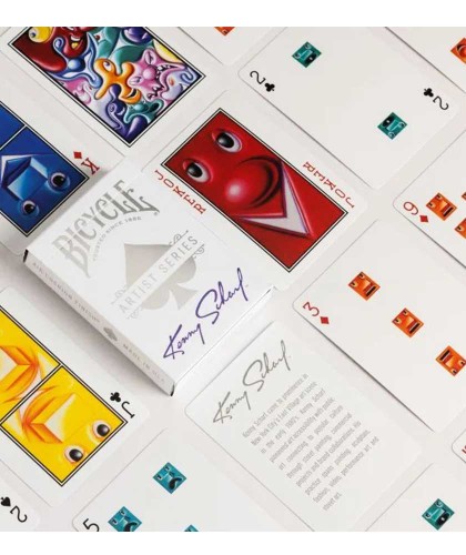 Bicycle Artist Series Playing Cards: KENNY SCHARF