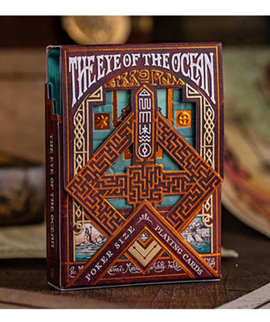 The Eye of the Ocean Gibborim Castaways Playing Cards