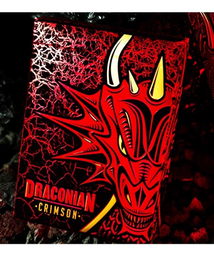 Draconian Crimson Playing Cards