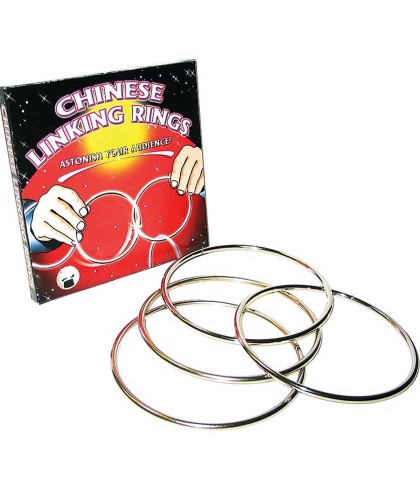 Chinese Linking Rings - Set of 4 - Cm 13