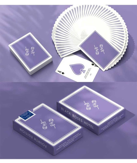 Black Roses Hotel V4 Playing Cards