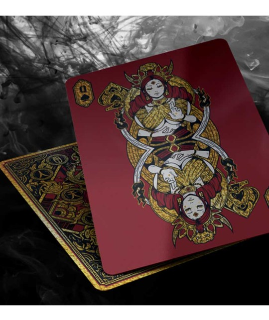 Asura Deluxe Red Playing Cards