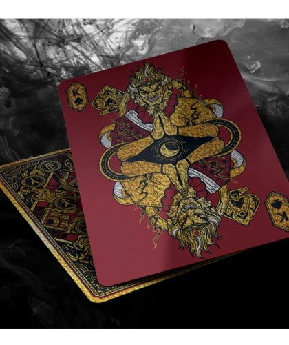 Asura Deluxe Red Playing Cards
