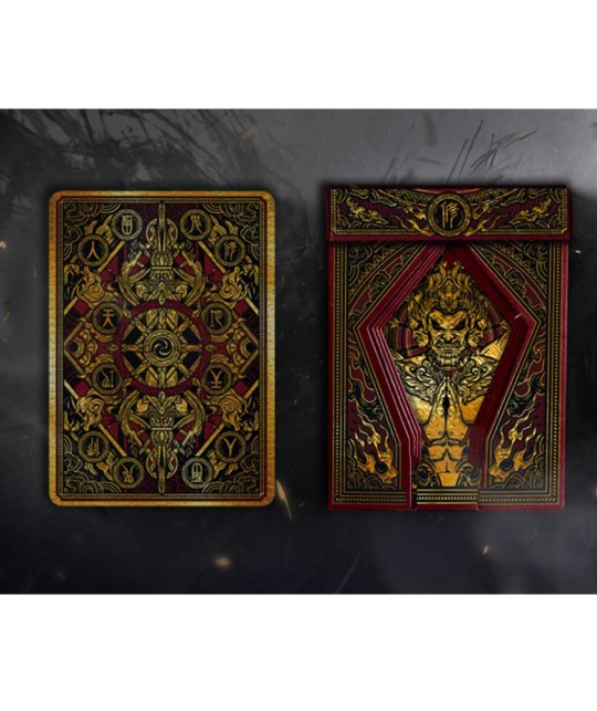 Asura Deluxe Red Playing Cards