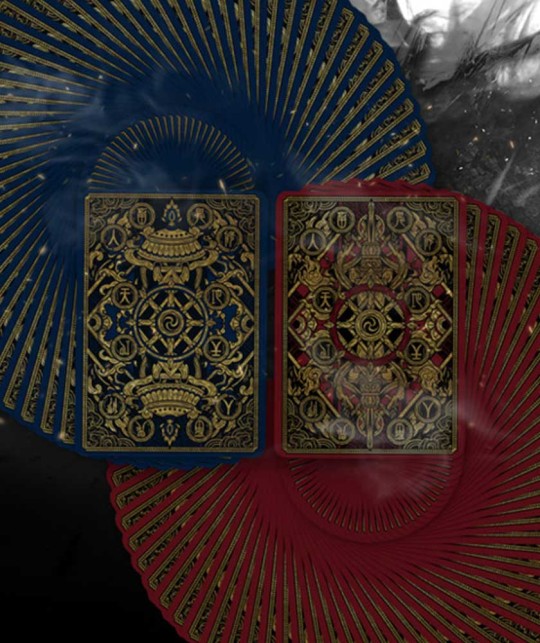 Asura Deluxe Red Playing Cards