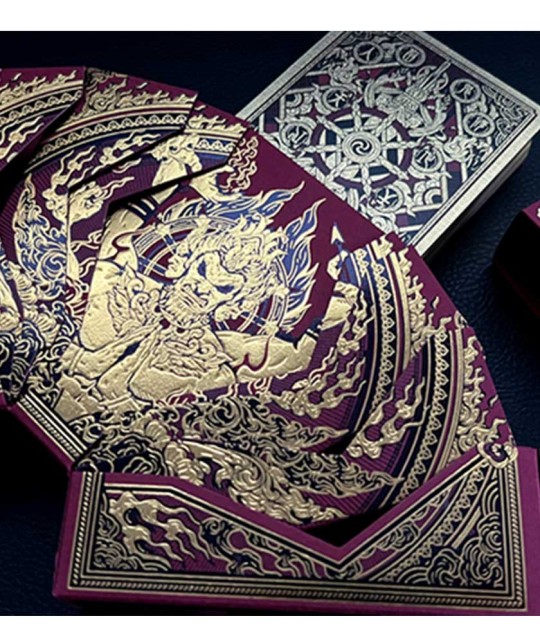 Asura Deluxe Red Playing Cards